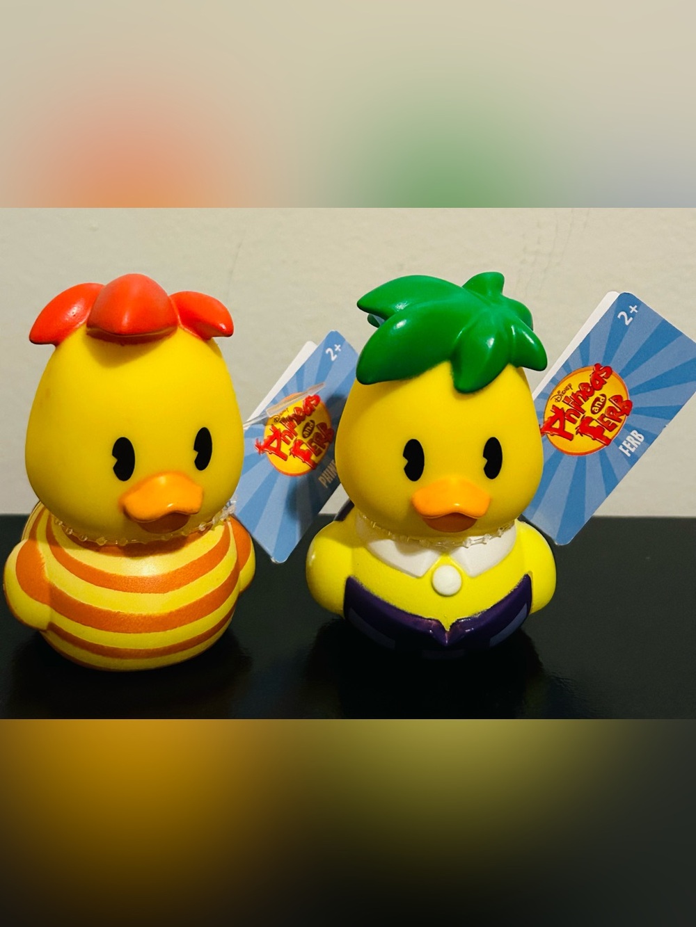 NEW!! Disney Channel’s “Phineas and Ferb” Collectible Rubber Duck Set (NWT)